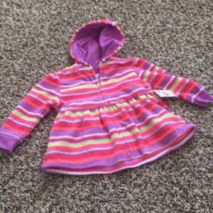 NWT!!! Baby girl hooded jacket